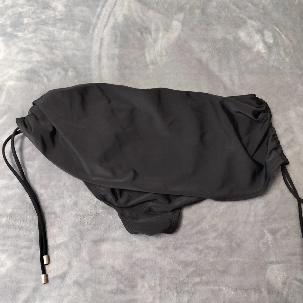 2/$30 Merona Black Bikini Swim Suit Bottoms‎ Womens Size M Beach Pool